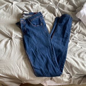 Womens zara skinny jeans lightly worn size 2